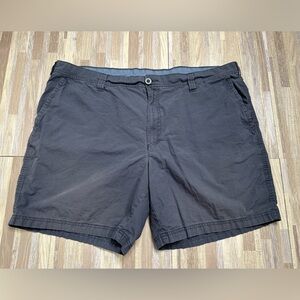 Columbia Shorts Gray/Navy Blue Men's 44" Waist